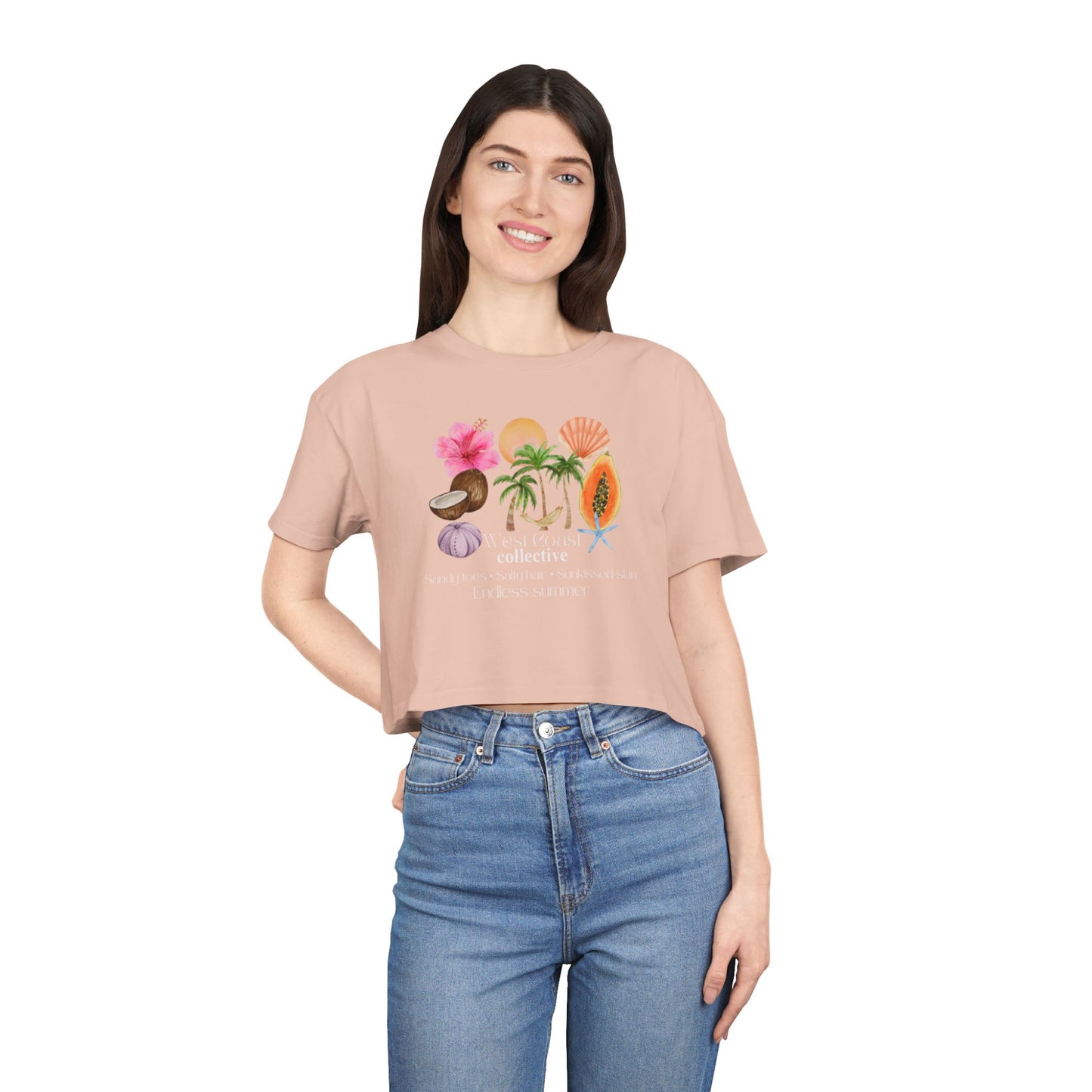 Women's “Endless Summer” Crop Tee