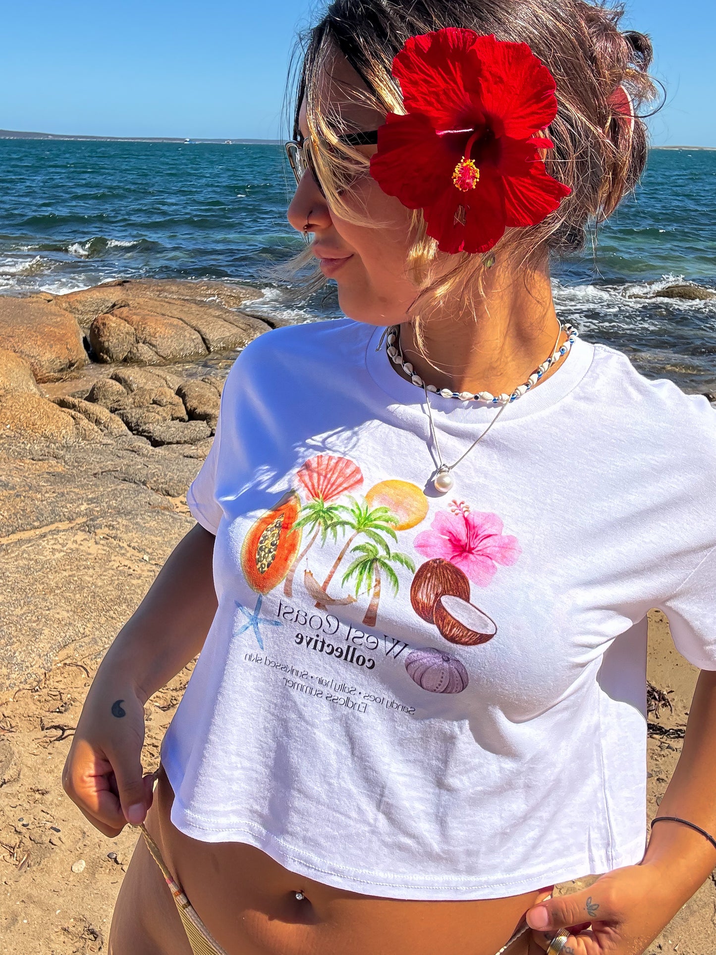 Women's “Endless Summer” Crop Tee