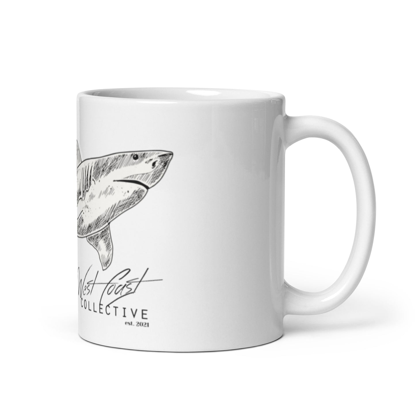 Great white mug