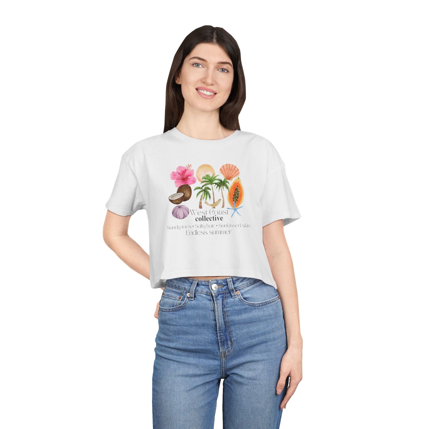 Women's “Endless Summer” Crop Tee