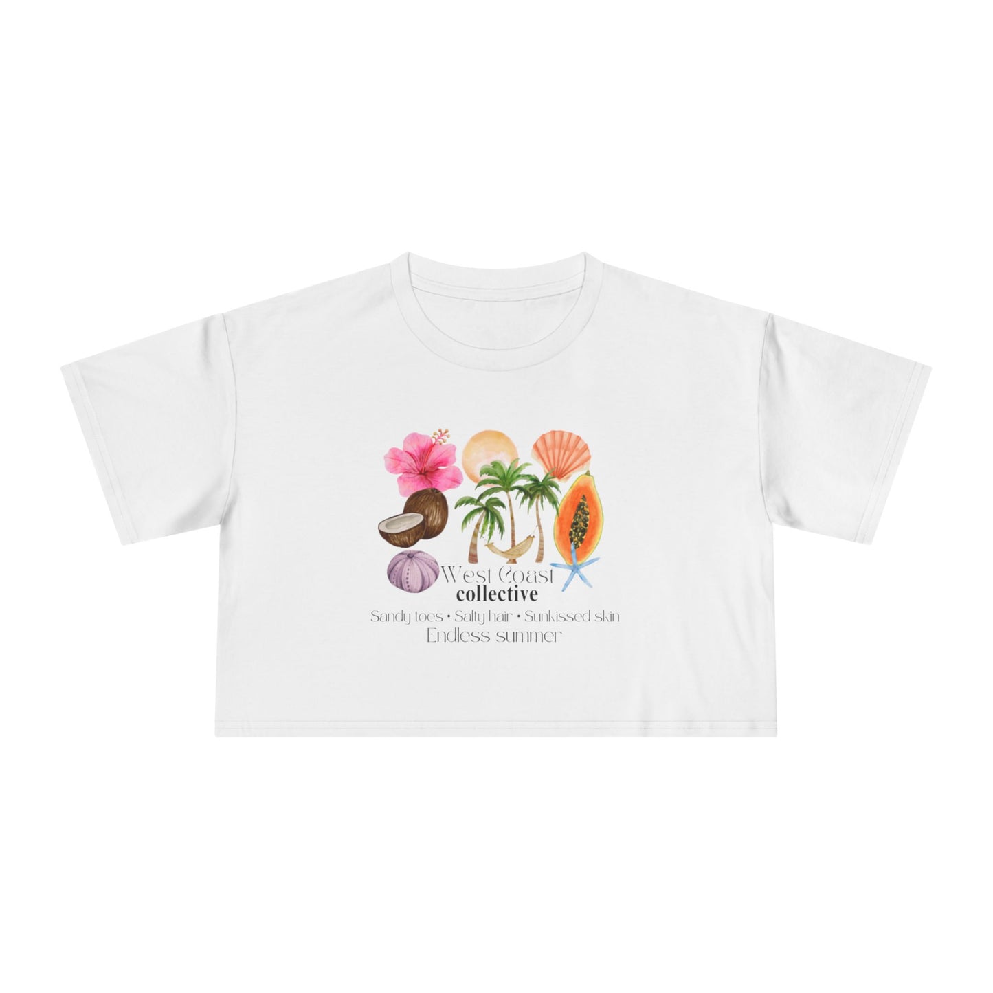 Women's “Endless Summer” Crop Tee