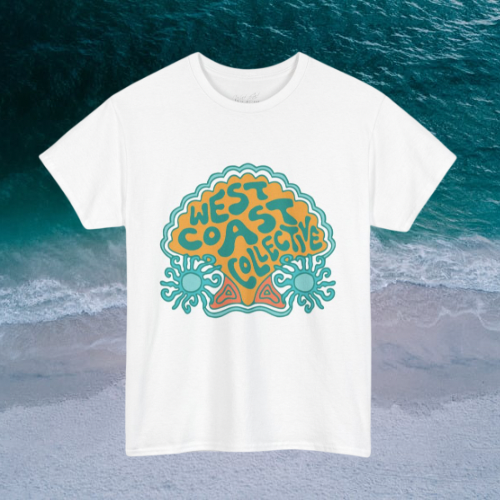 Seashell Retro logo Tee shirt