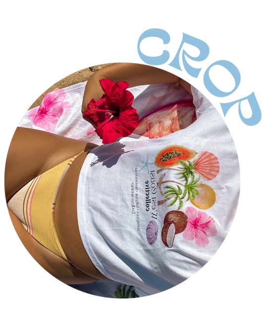 Women's “Endless Summer” Crop Tee