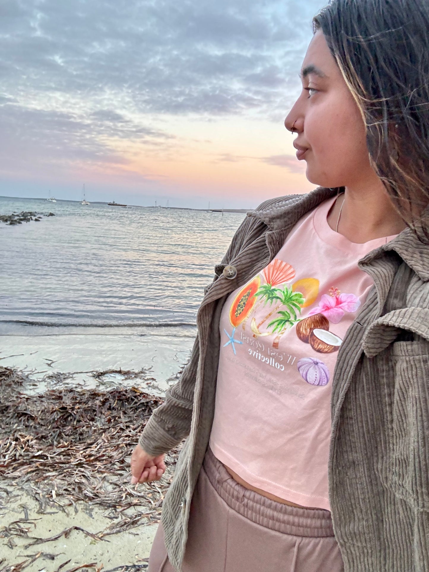 Women's “Endless Summer” Crop Tee