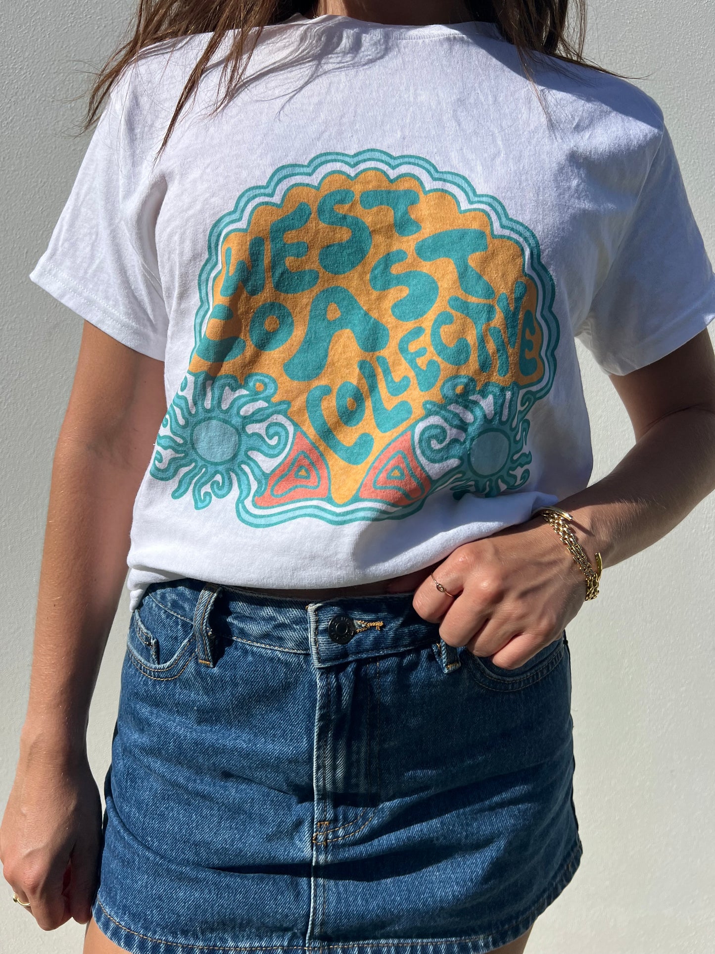 Seashell Retro logo Tee shirt