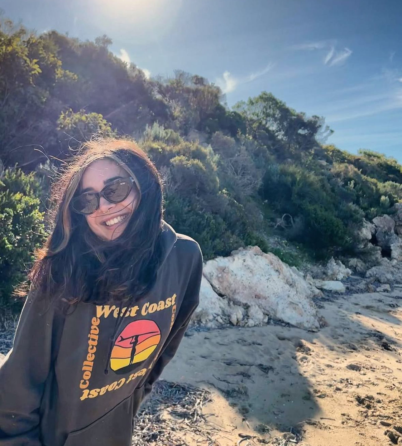 The squared logo hoodie