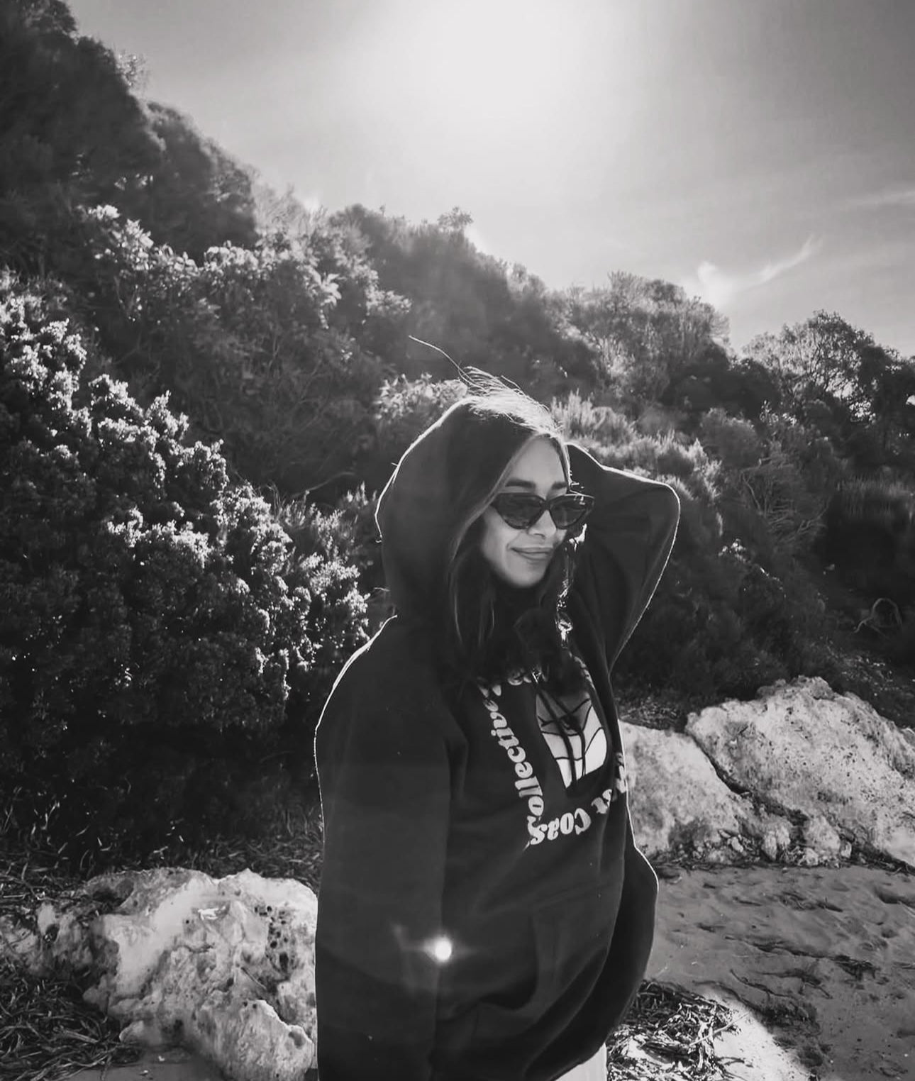 The squared logo hoodie